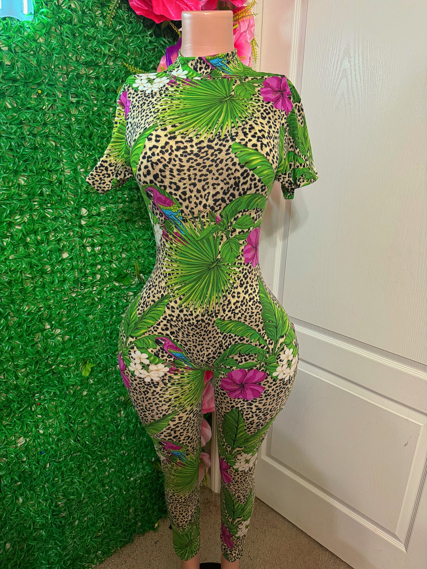 Wild forest jumpsuit