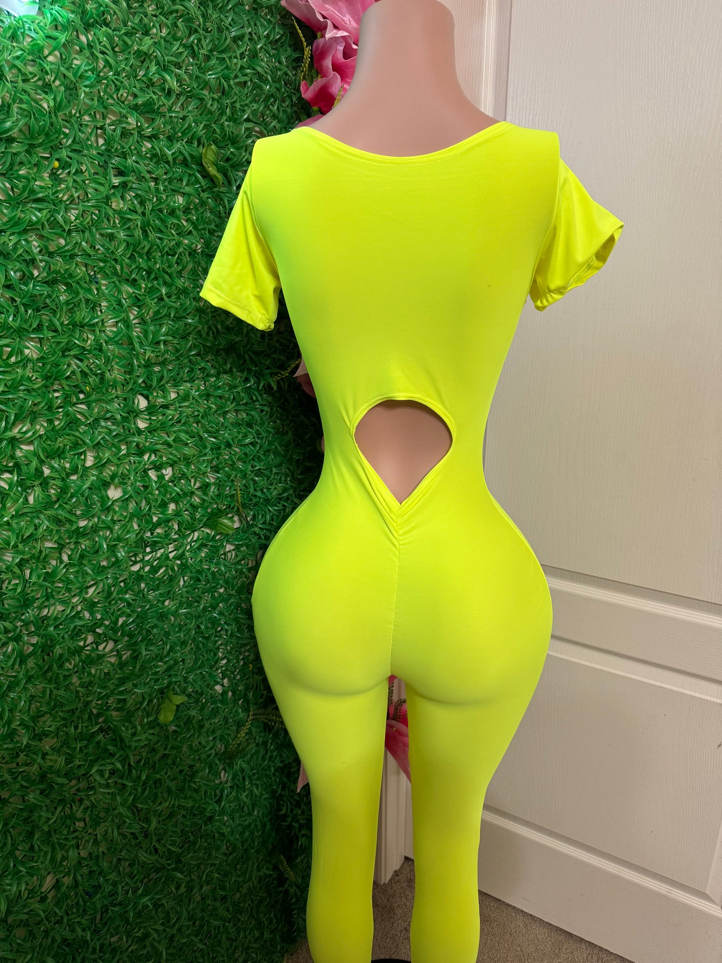 Sexy neon jumpsuit