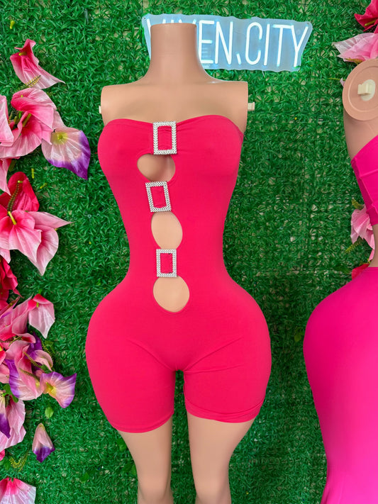 Hot Pink One-piece