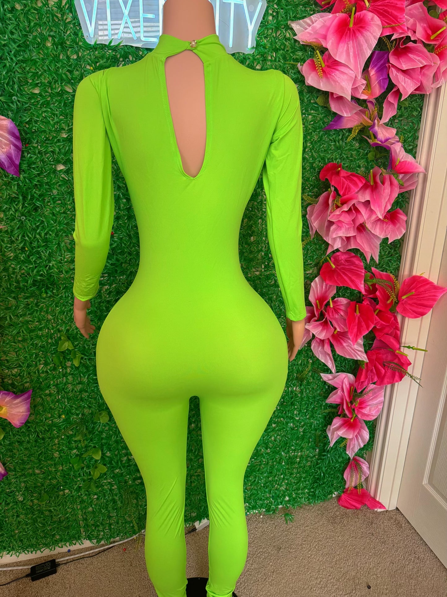 Neon Green Jumpsuit