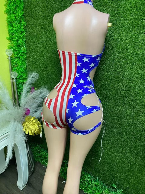 American flag one piece