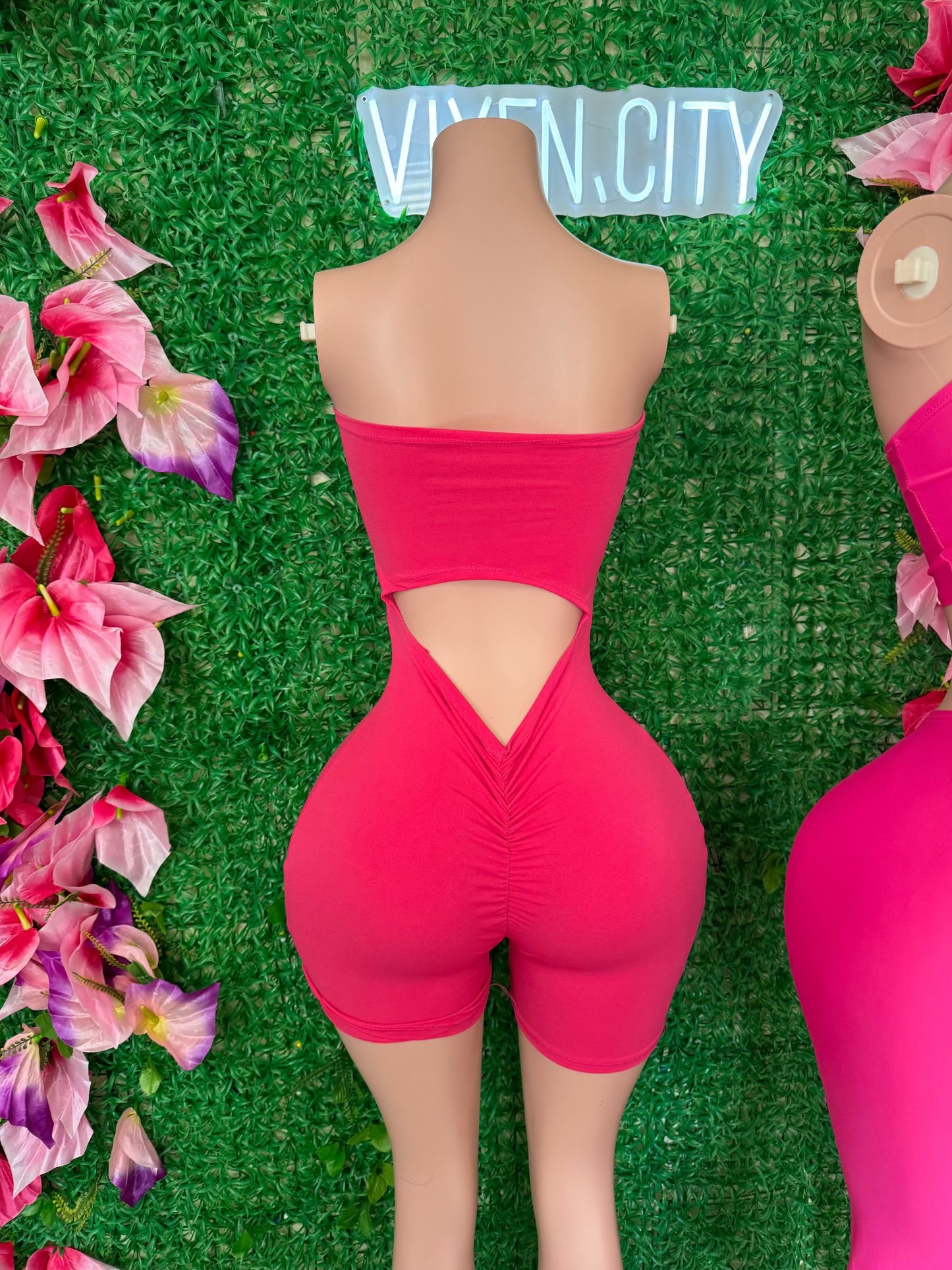 Hot Pink One-piece