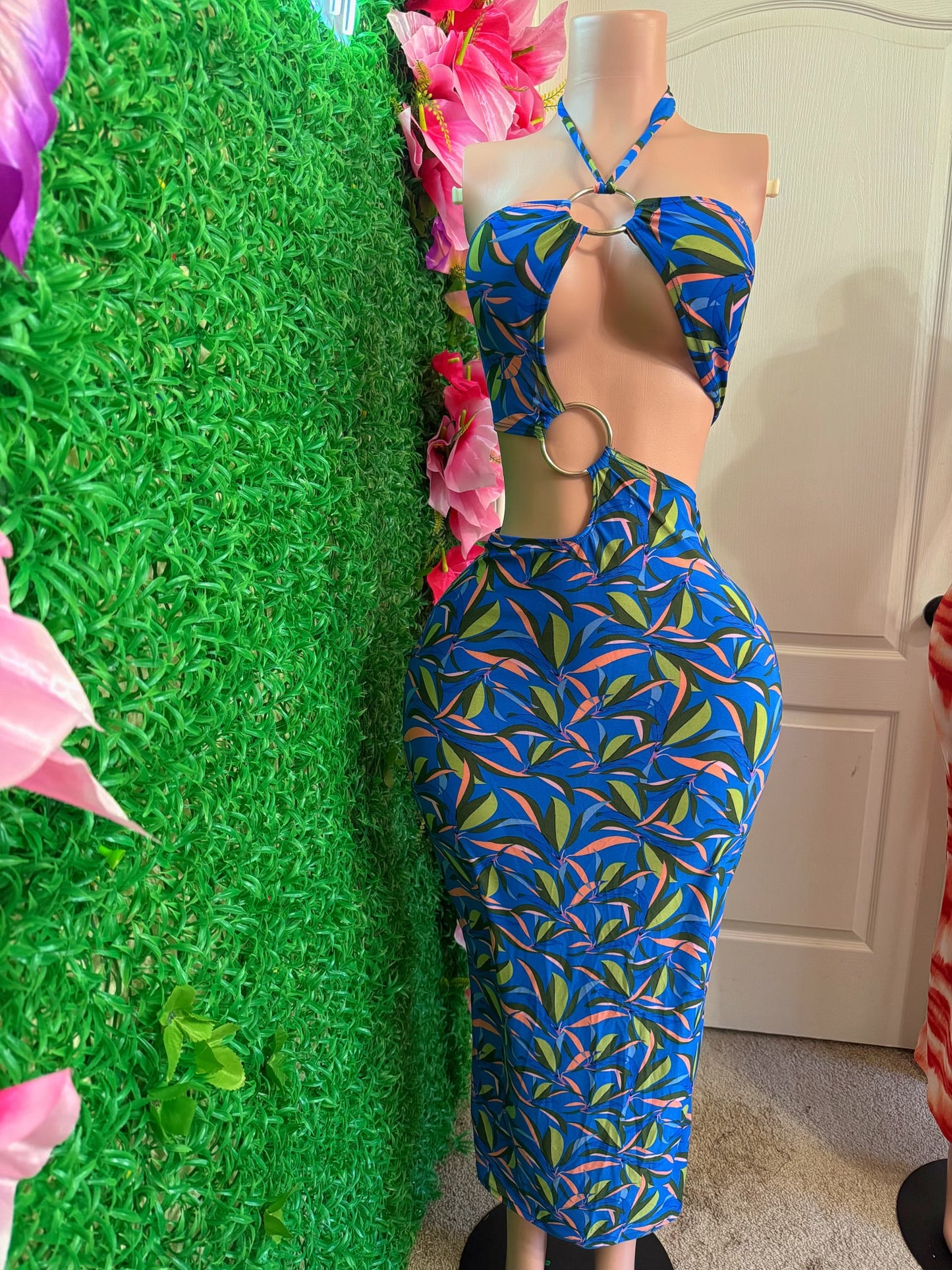 Tropical Maxi Dress