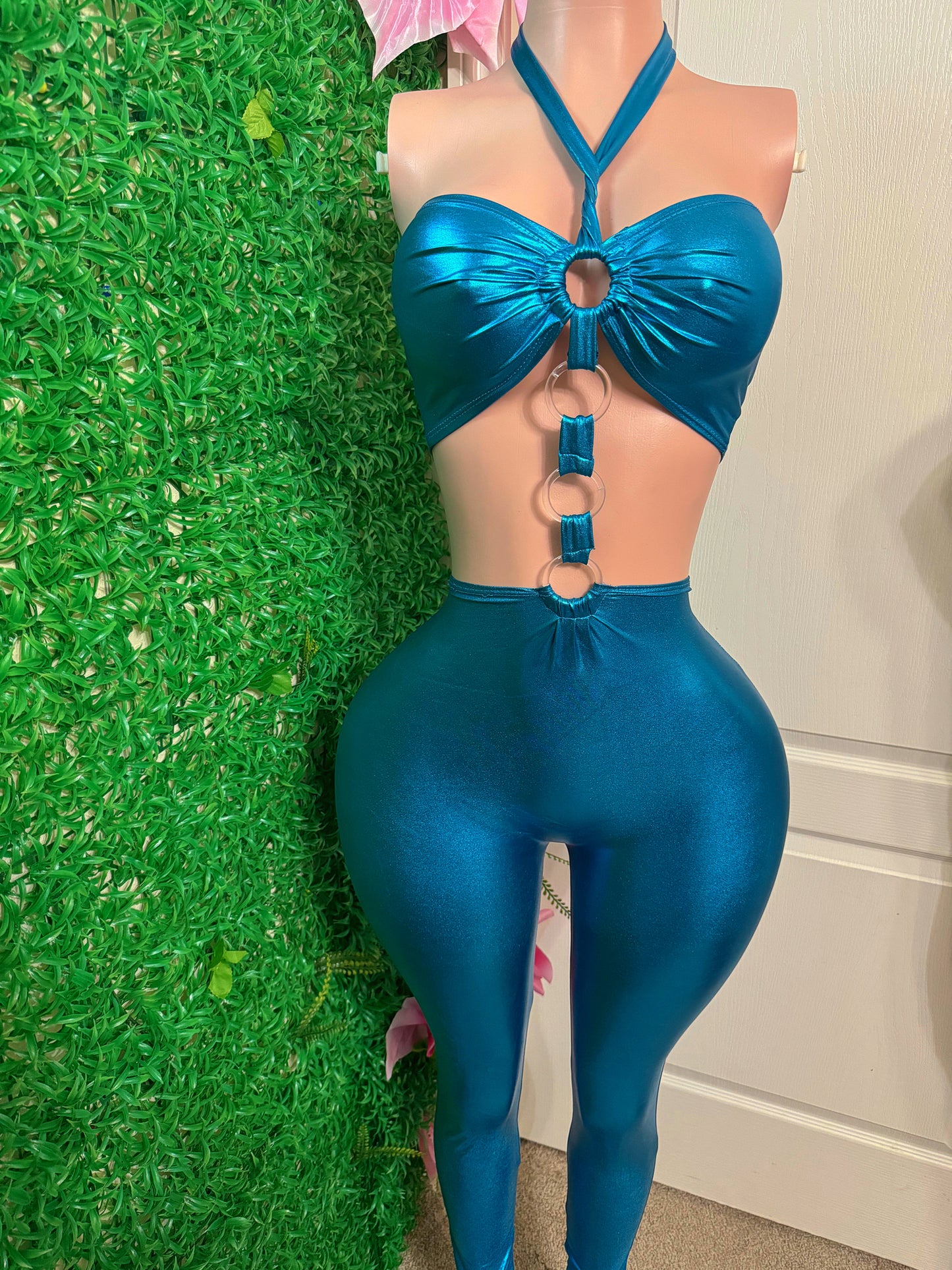 Reflex blue jumpsuit