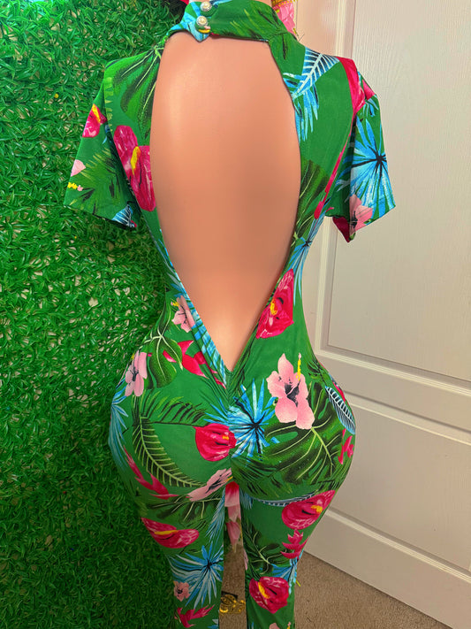 Wild flower jumpsuit